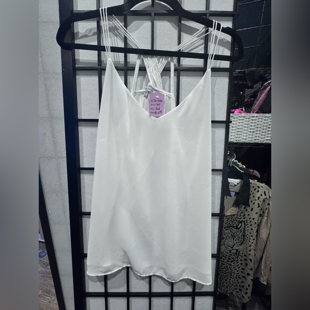 Chic White Women's Camisole Top